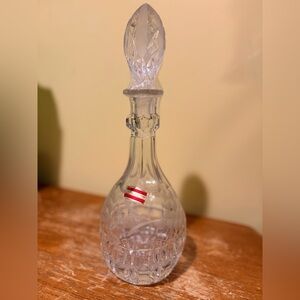 Vintage hofbauer crystal decanter